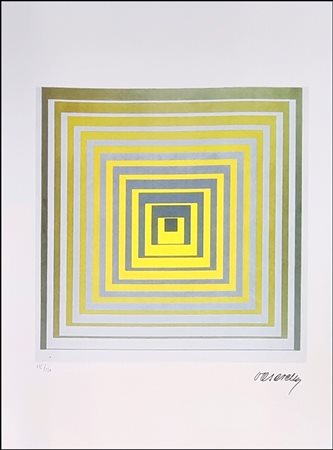 VASARELY VICTOR Ungheria 1906 - Parigi 1997 "Vonal SZS"