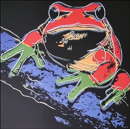 WARHOL ANDY Pittsburgh 1928 - New York 1987 "Frog"