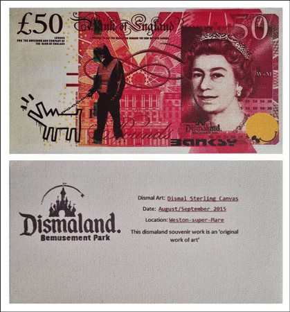 BANKSY Regno Unito XX sec. "Dismal sterling"