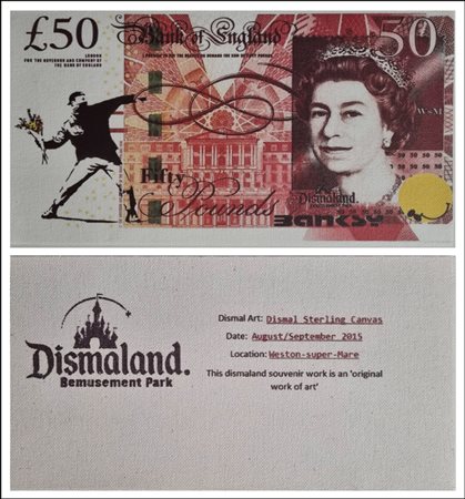 BANKSY Regno Unito XX sec. "Dismal sterling"