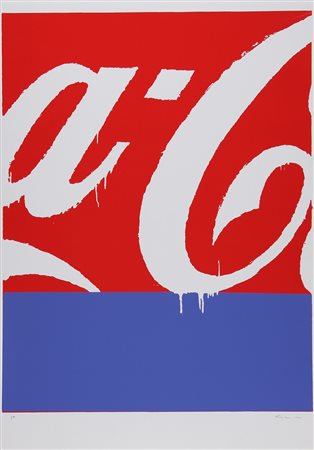 SCHIFANO MARIO (1934 - 1998) Coca Cola. Serigrafia. Cm 100,00 x 70,00. Misure...