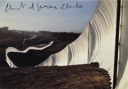 Christo & Jeanne Claude RUNNING FENCE, SONOMA AND MARIN COUNTIES 1972-1976...