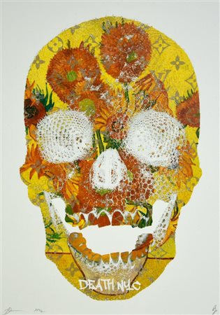 Death NYC VUITTON SKULL, 2022 serigrafia, cm 45x32; es. A.P. firma, data,...