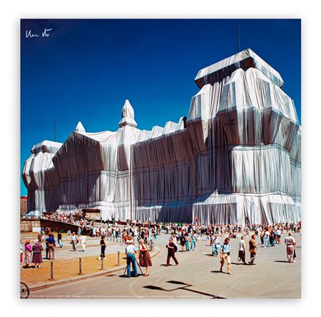 CHRISTO (1935-2020) - Wrapped Reichstag, 1995