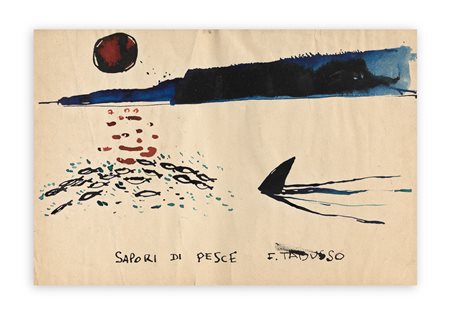 FRANCESCO TABUSSO (1930-2012) - Sapore di pesce