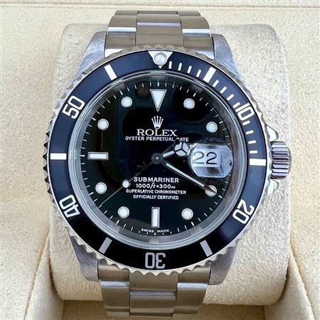 Marca Rolex Modello (Orologio) Submariner Date Numero di referenza 16610...