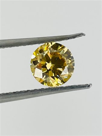 DIAMANTE 1,27 CT COLORE FANCY MARRONCINO