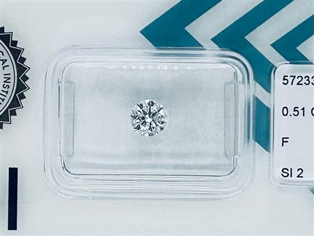 DIAMANTE 0,51 CT F - SI2 - IGI - SF30803