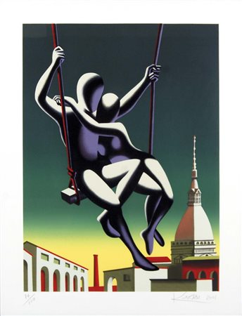 KOSTABI MARK Whittier (California) 1960 Figure 2001 litografia es. 74/100...