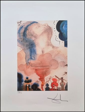 DALI' SALVADOR Spagna 1904 - 1989 "Senza titolo"