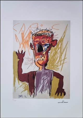 BASQUIAT JEAN-MICHEL New York 1960 - 1988 "Senza titolo"