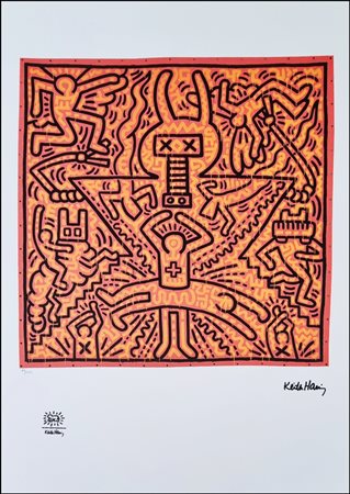 HARING KEITH Pennsylvania 1958 - New York 1990 "Senza titolo"