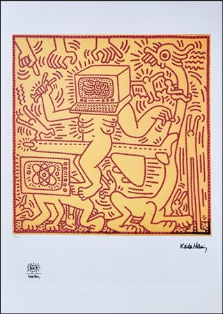 HARING KEITH Pennsylvania 1958 - New York 1990 "Senza titolo"