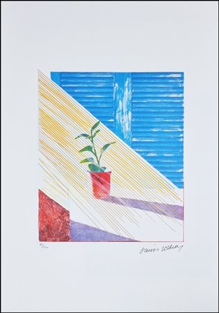 HOCKNEY DAVID Regno Unito 1937 "Senza titolo"