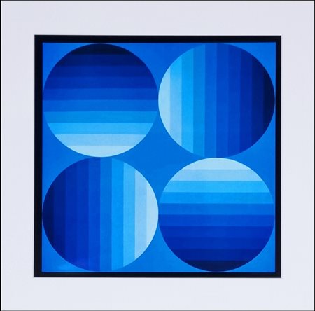 VASARELY VICTOR Ungheria 1906 - Parigi 1997 "Hold-k"