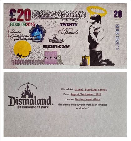 BANKSY Regno Unito XX sec. "Dismal sterling"