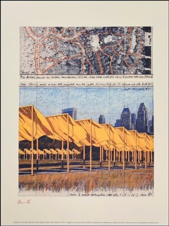 CHRISTO JAVACEV Bulgaria 1935 - New York 2020 "The Gates - New York"