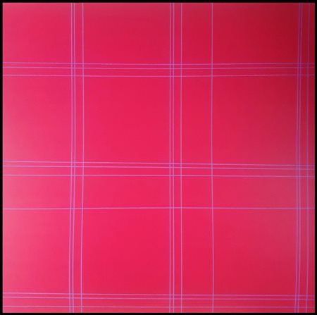 MORELLET FRANCOIS Francia 1926 - 2016 "Blu-red"