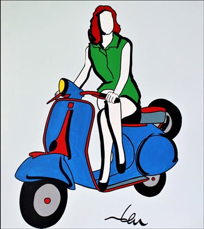 LODOLA MARCO Dorno 1955 "Senza titolo"