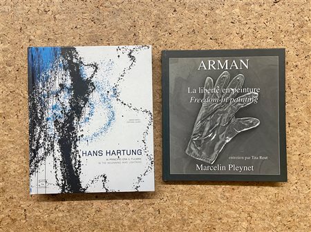 FERNANDEZ ARMAN E HANS HARTUNG - Lotto unico di 2 cataloghi