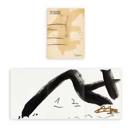 DERRIÈRE LE MIROIR - Derrière le mirroir. Tàpies. N.253, 1982