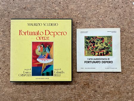 FORTUNATO DEPERO - Lotto unico di 2 cataloghi