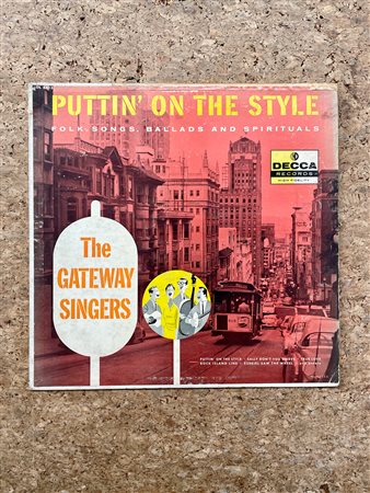 VINILI - LP 33 GIRI - Puttin' on the style. Folk songs, ballads and spirituals. The Gateway singers