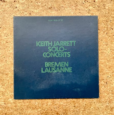 VINILI - LP 33 GIRI - Keith Jarrett solo-concerts. Bremen-Lausanne