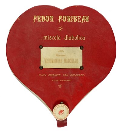 Foribeau Fedor, Miscela diabolica alla contessa Vendramina Marcello. Unica edizione con dolcezze. 1954-1955.