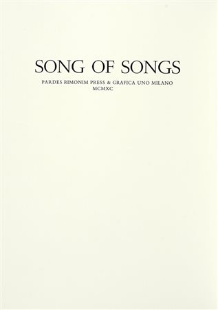 Gallé Rita, Song and Songs. Milano: Giorgio Upiglio, 1990.