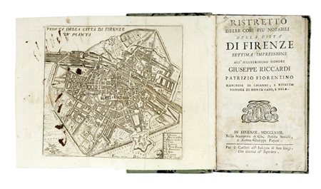 Del Bruno Raffaello, Ristretto delle cose più notabili della città di Firenze. In Firenze: Nella Stamperia di Gio. Batista Stecchi, e Anton-Giuseppe Pagani, 1767.