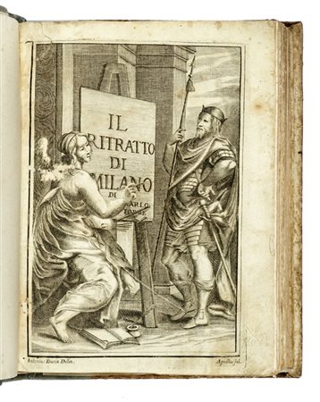 Torre Carlo Bartolomeo, Il ritratto di Milano, diviso in tre libri... In Milano: per Federico Agnelli, 1674.