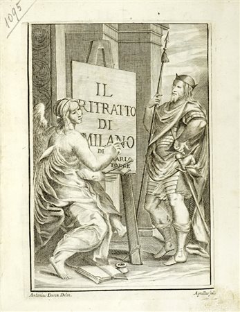 Torre Carlo Bartolomeo, Il ritratto di Milano, diviso in tre libri... Milano: per gl'Agnelli scult. & stamp., 1714.