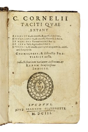 Clemens (Alexandrinus), Omnia, quae quidem extant opera... Parisiis: apud Michaelem Sonnium, sub scuto Basiliensi, via Iacobaea, 1566.