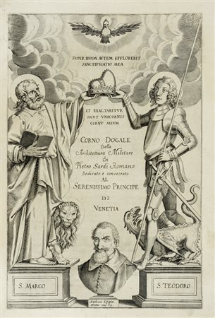 Sardi Pietro, Corno dogale della Architettura militare. (Al colophon:) In Venetia: appresso i Giunti, 1639.