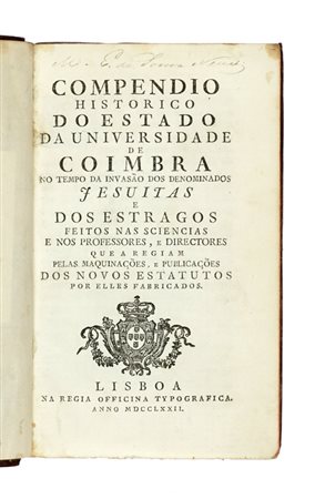 Lotto composto di 12 opere sul Portogallo dal XVIII al XX secolo. 