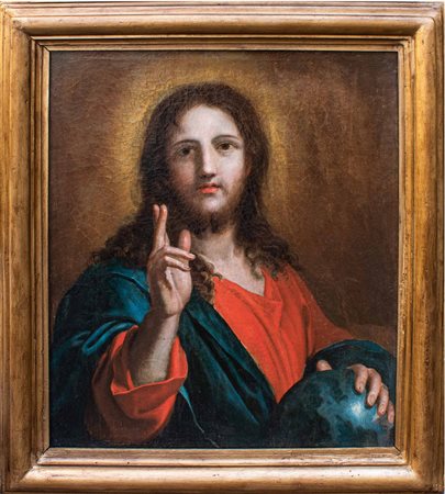 "Cristo Benedicente"  olio su tela fine sec.XVI 