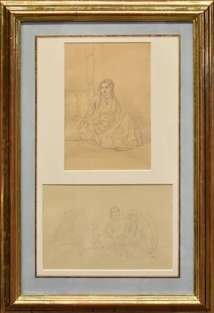 DISEGNO (-) <br>Camille Rogier (1810-1896) 