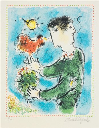 Marc Chagall Vitebsk 1887 - Saint Paul de Vence 1985 L'Aurore, 1983...