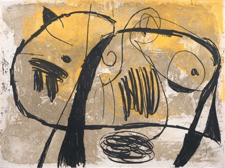 Joan Miró Barcellona 1893 - Palma di Maiorca 1983 La commedia dell'arte V,...