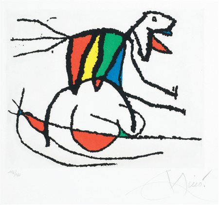 Joan Miró Barcellona 1893 - Palma di Maiorca 1983 El sobreviviente visita los...