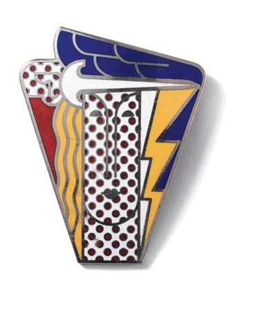 Roy Lichtenstein New York 1923 - 1997 Modern head, 1968 Scultura-gioiello in...