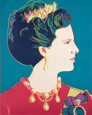 Andy Warhol Pittsburgh 1928 - New York 1987 Queen Margrethe II of Denmark,...