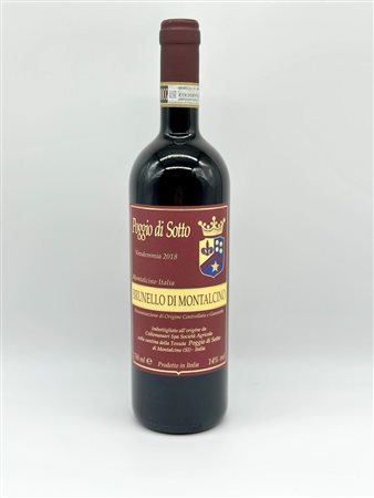  
Fattoria Poggio di Sotto, Brunello di Montalcino 2018
 0,75