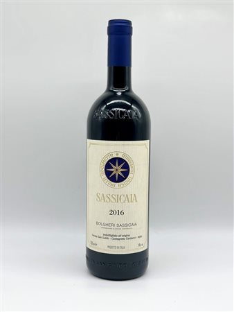  
Tenuta San Guido Bolgheri, Sassicaia 2016
 0,75