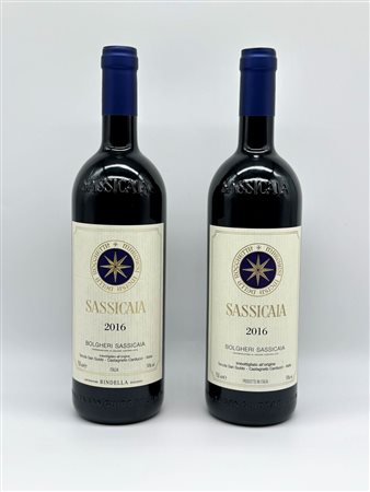  
Tenuta San Guido Bolgheri, Sassicaia 2016
 0,75