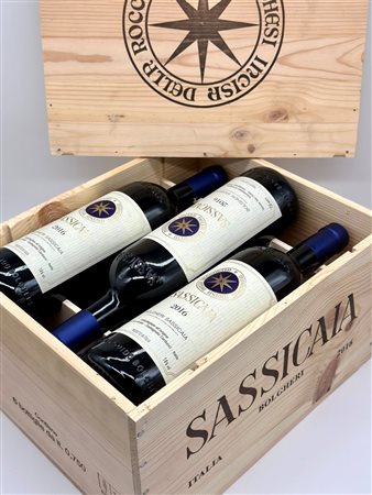  
Tenuta San Guido Bolgheri, Sassicaia 2016
 0,75