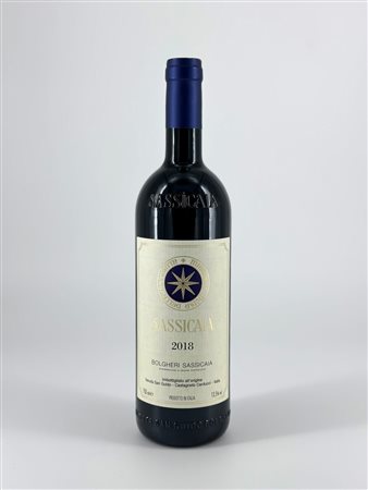  
Tenuta San Guido Bolgheri, Sassicaia 2018
 0,75