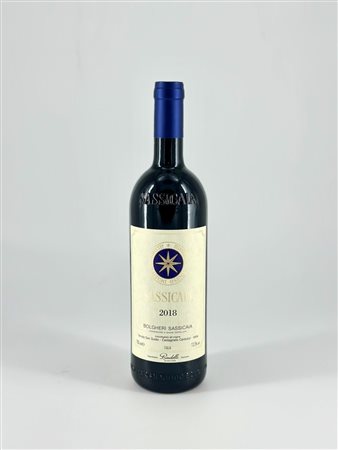  
Tenuta San Guido Bolgheri, Sassicaia 2018
 0,75