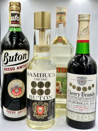  
Buton Rosso Antico, Buton Sambuca, Gio. Buton, Buton Crema Cacao 
 0,7